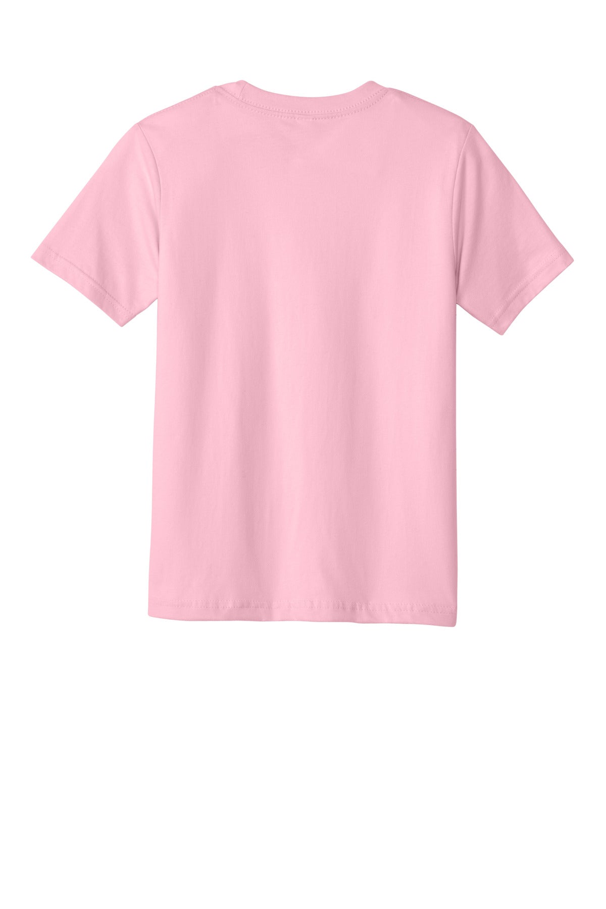 Rear View of LightPink Next Level Apparel Youth Cotton Tee NL3310