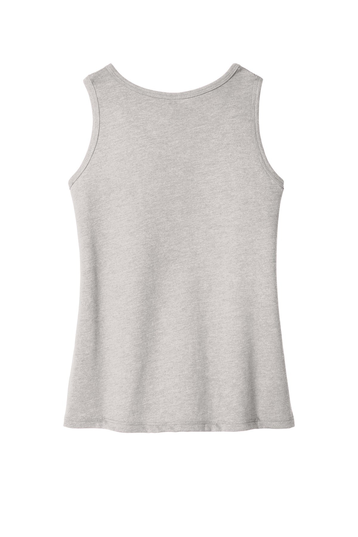 Rear View of Lt Hthr Grey District Girls V.I.T. Tank DT6303YG
