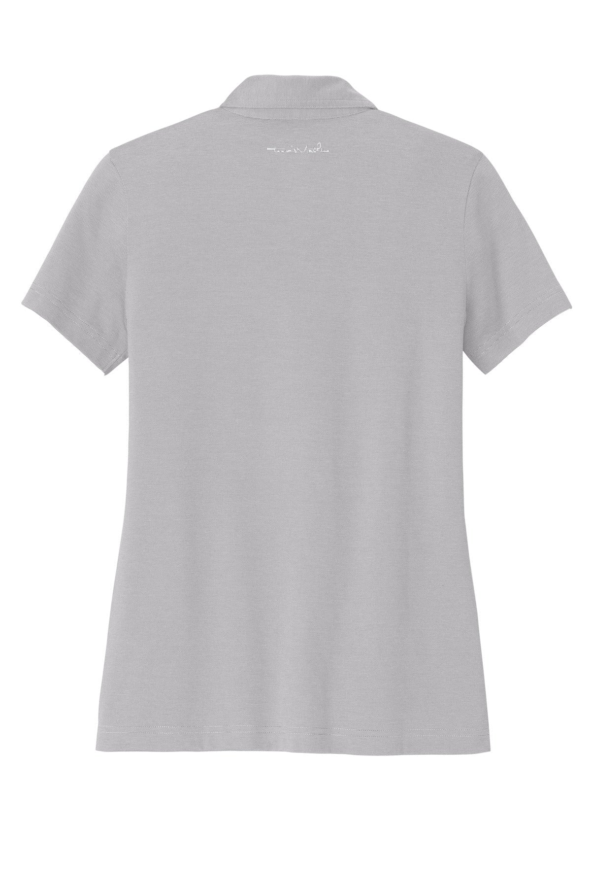 Rear View of LtGreyHt TravisMathew Women's Sunnyvale Polo TM1LD005