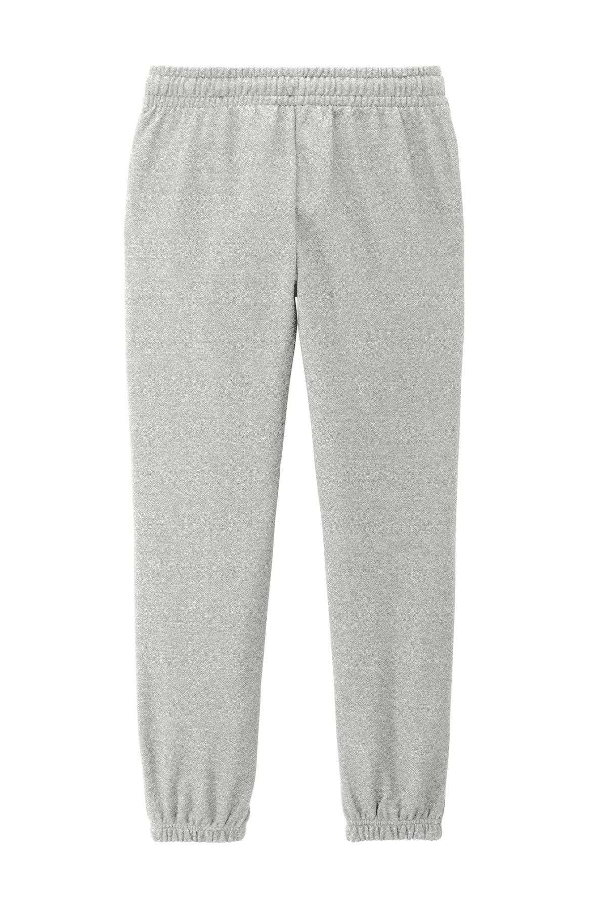Rear View of LtHtGry District Women's V.I.T. Fleece Sweatpant DT6110