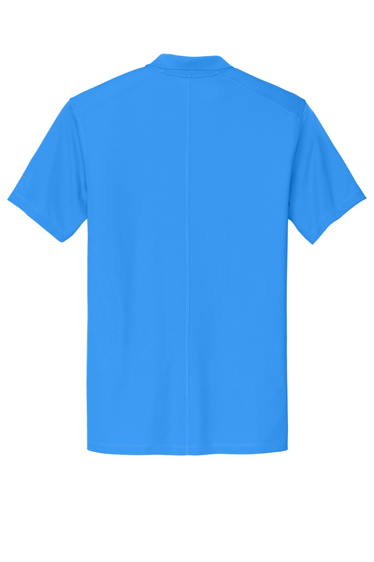 Rear View of LtPhoBlue Nike Victory Solid Polo NKDX6684