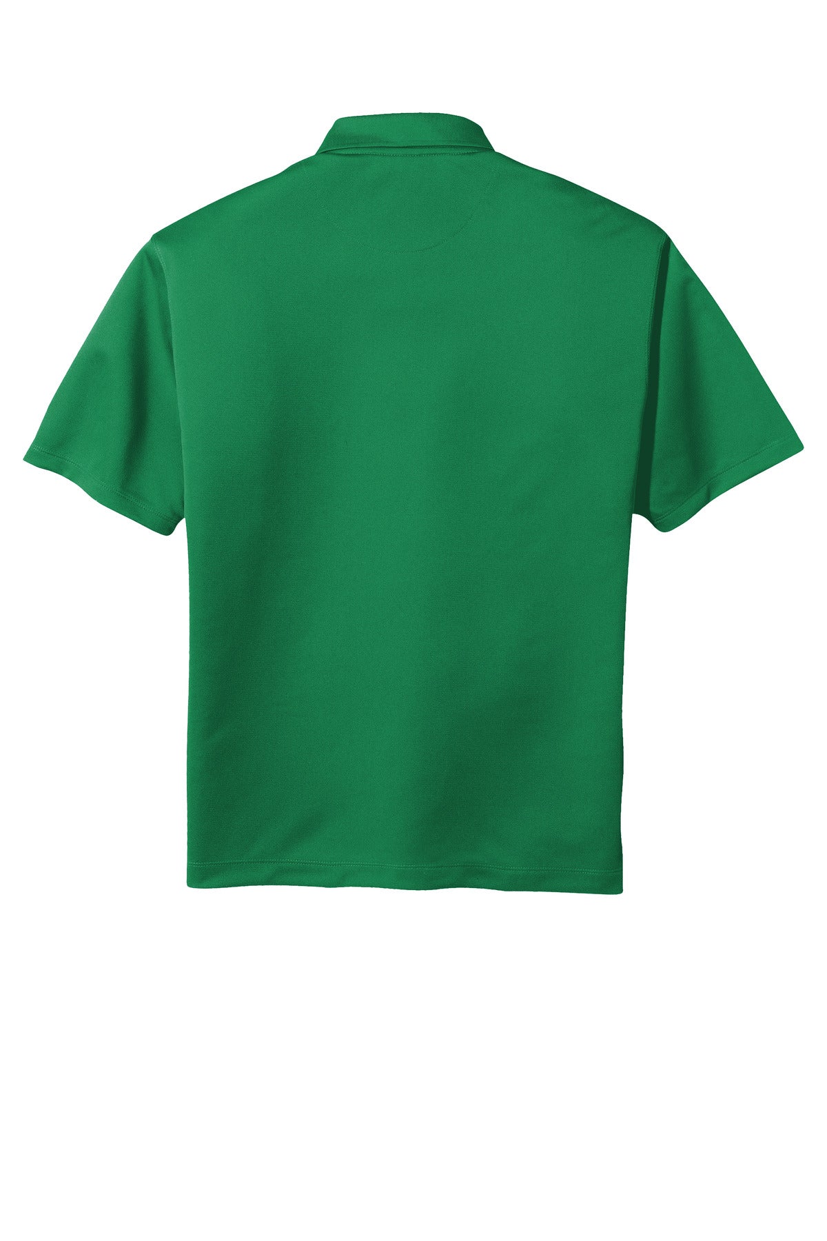 Rear View of Lucky Green Nike Tech Basic Dri-FIT Polo. 203690