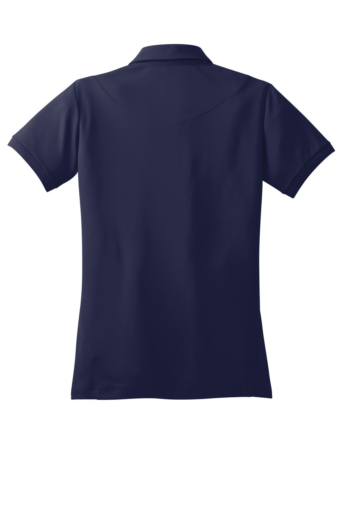 Rear View of Navy OGIO - Jewel Polo. LOG101