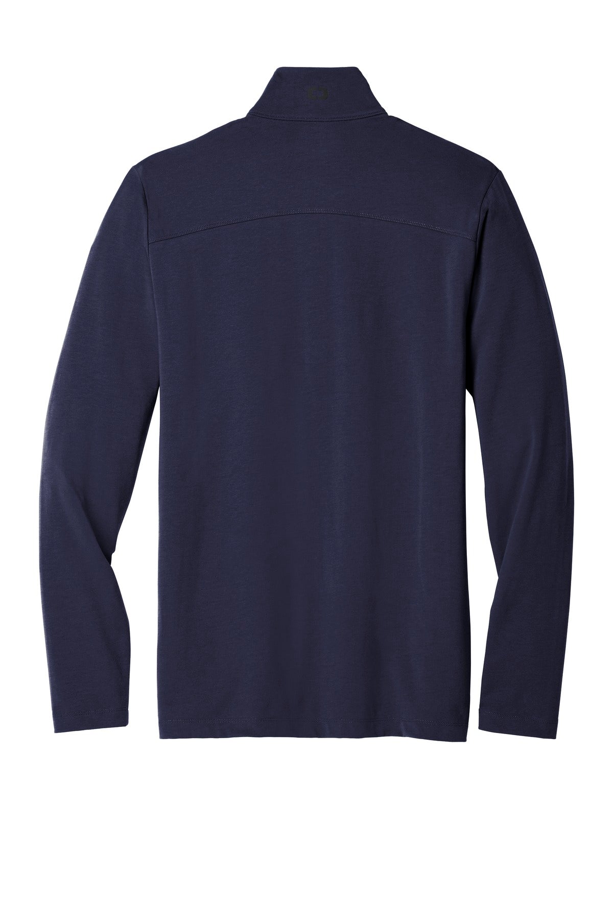 Rear View of Navy OGIO Limit 1/4-Zip. OG139