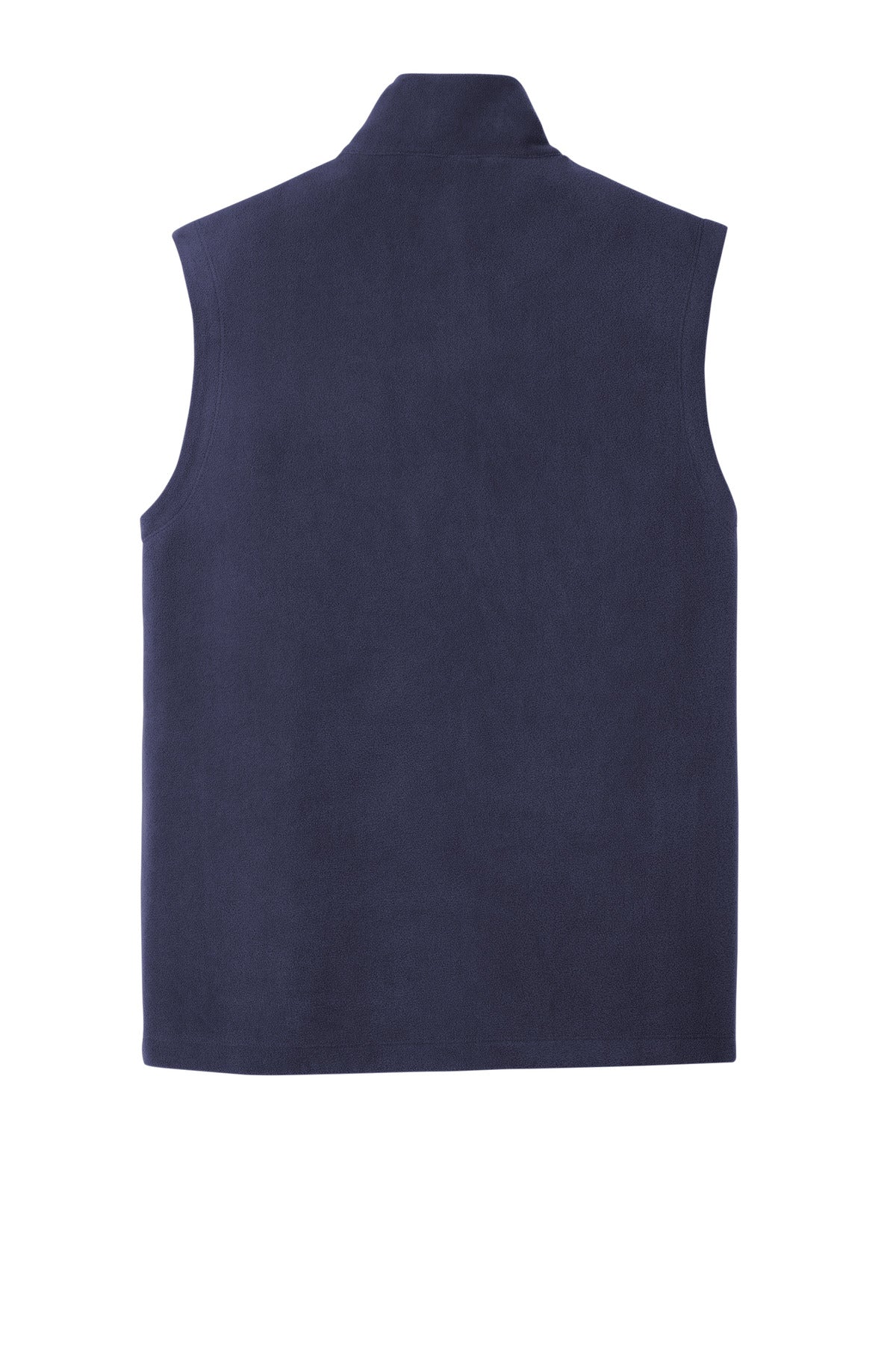 Rear View of Navy Port Authority Accord Microfleece Vest F152