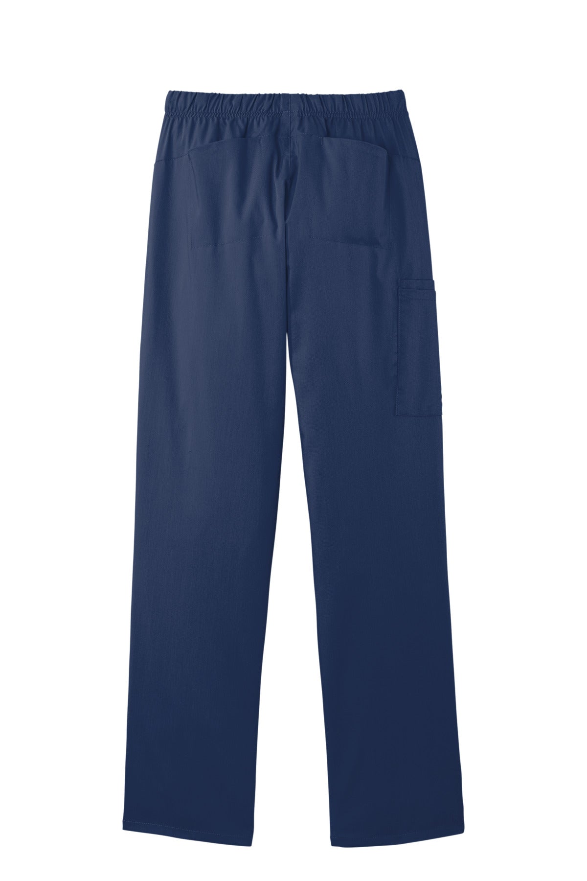 Rear View of Navy Wink Women's Premiere Flex Cargo Pant WW4158
