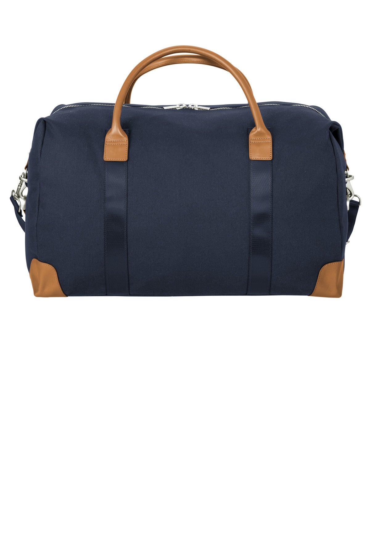 Rear View of NavyBlazer Brooks Brothers Wells Duffel BB18880