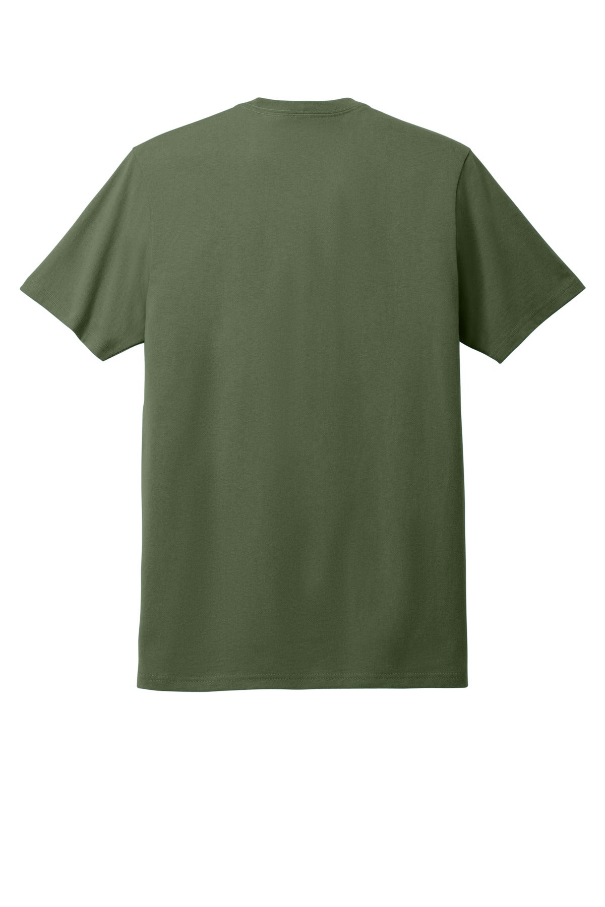 Rear View of OliveYouGn Allmade Unisex Heavyweight Recycled Cotton Tee AL3000
