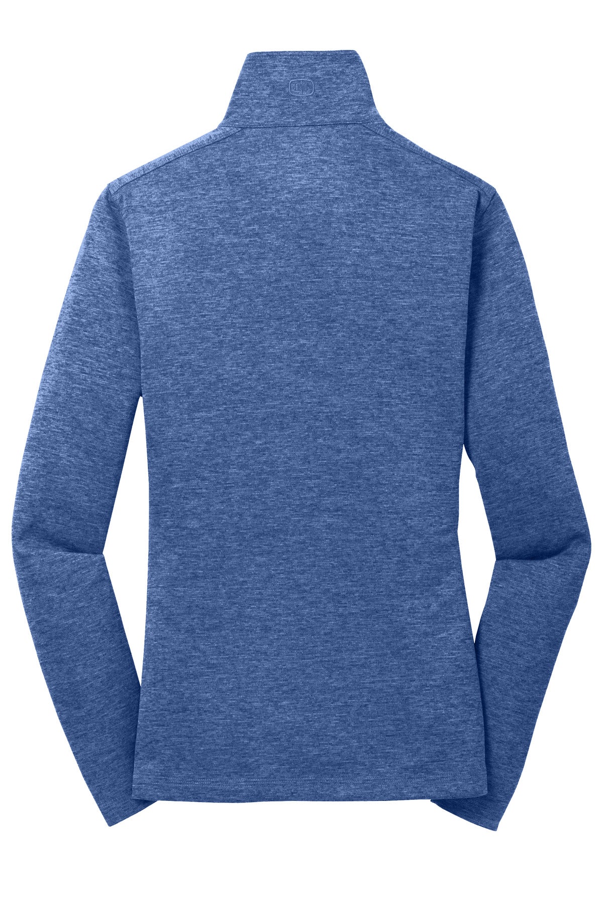Rear View of Optic Blue OGIO Women's Pixel Full-Zip. LOG203
