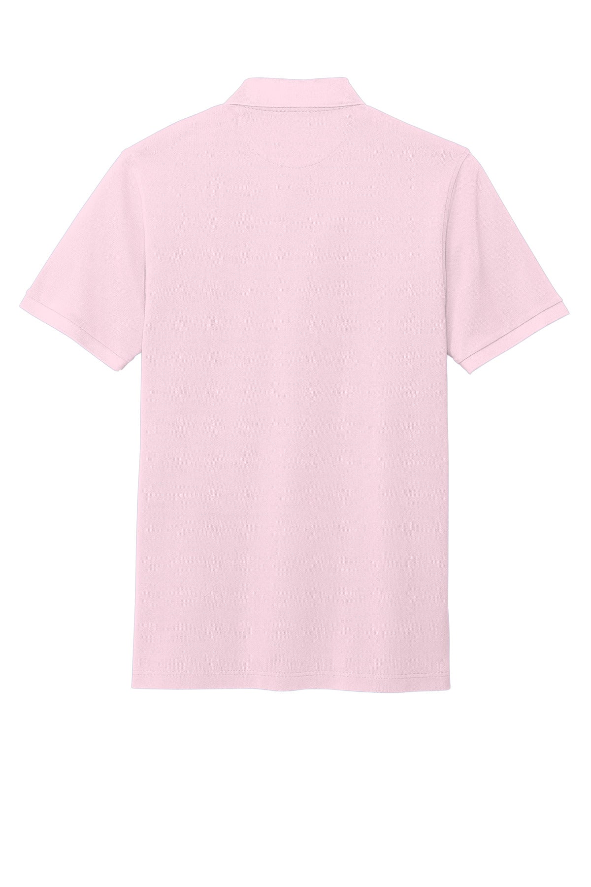 Rear View of PearlPink Brooks Brothers Pima Cotton Pique Polo BB18200