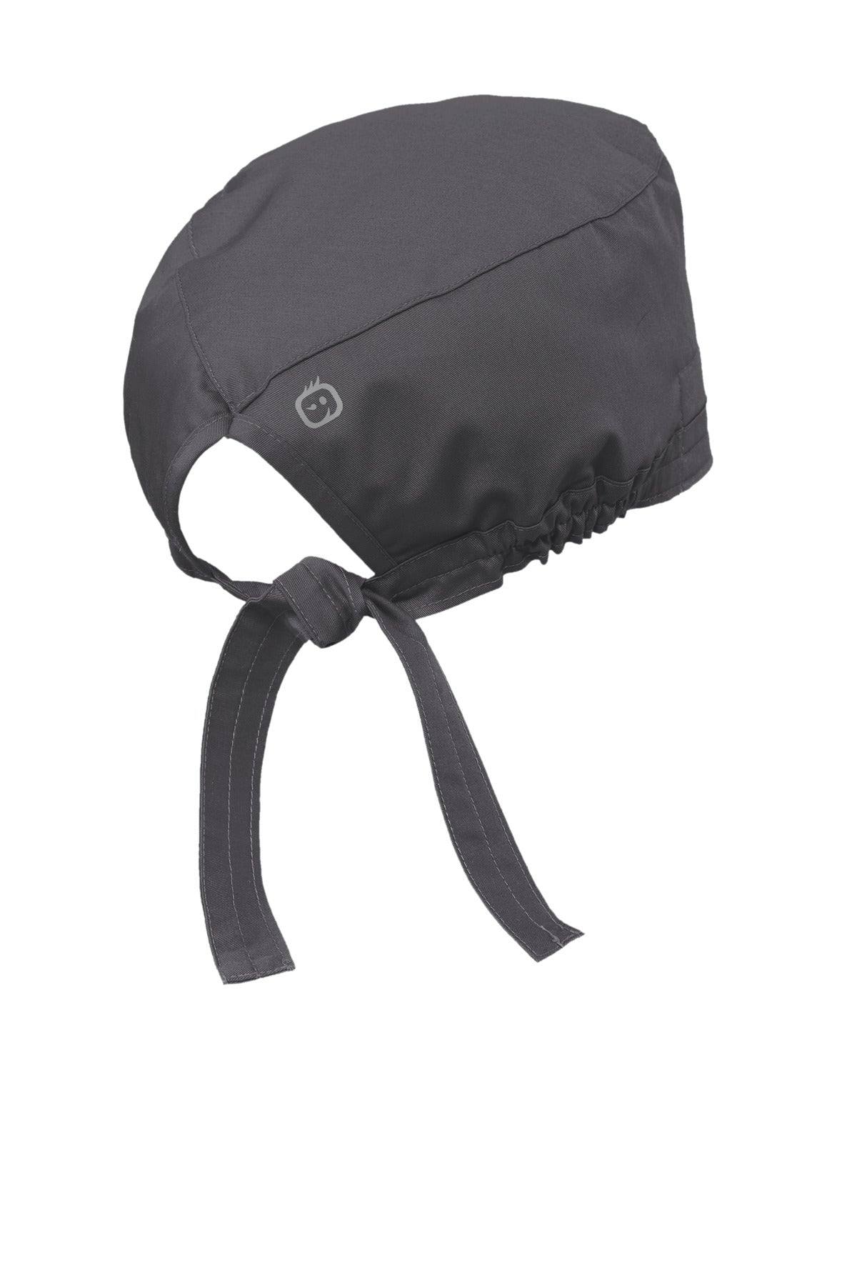 Rear View of Pewter Wink WorkFlex Scrub Cap WW3040