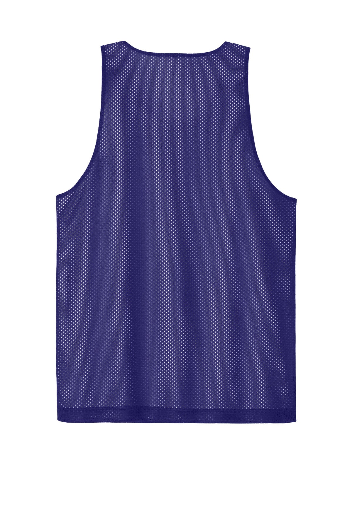 Rear View of Purple/Wh Sport-Tek PosiCharge Reversible Mesh Tank ST5000