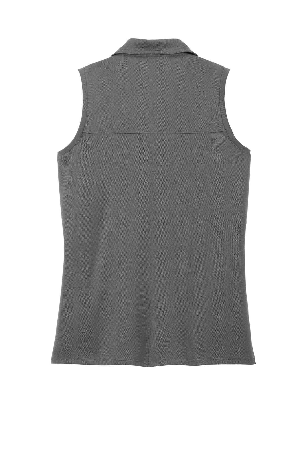 Rear View of QuiShaG/Bk TravisMathew Women's Coto Performance Sleeveless Polo TM1WX001