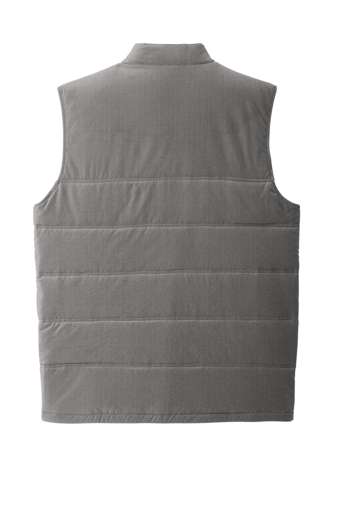 Rear View of QuiShaGrey TravisMathew Cold Bay Vest TM1MW453