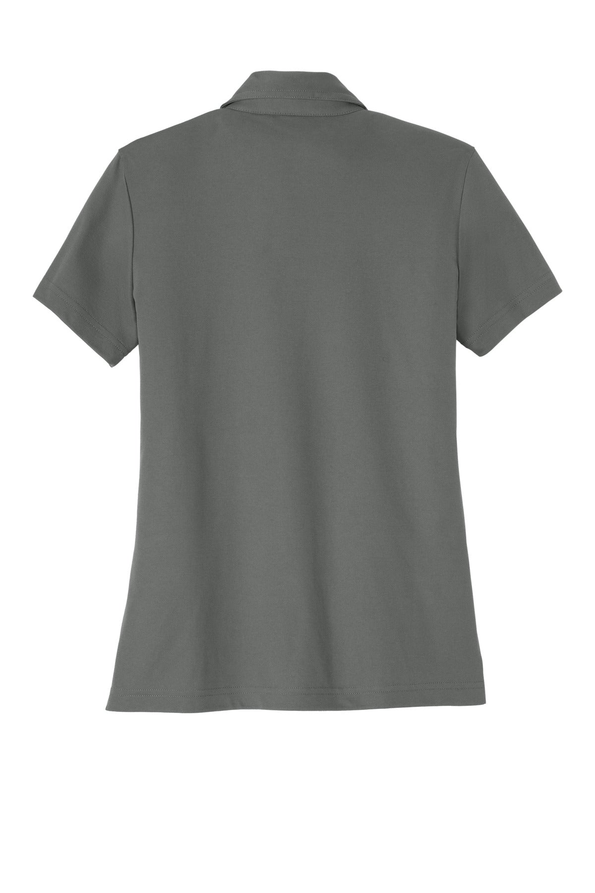 Rear View of QuiShaGrey TravisMathew Women's Oceanside Solid Polo TM1WW001
