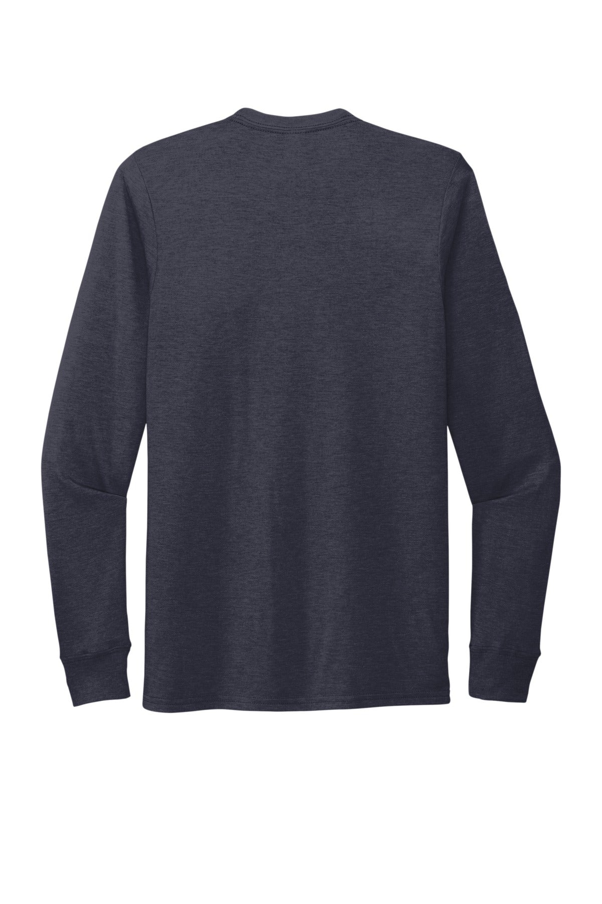Rear View of Rebel Blue Allmade Unisex Tri-Blend Long Sleeve Tee AL6004