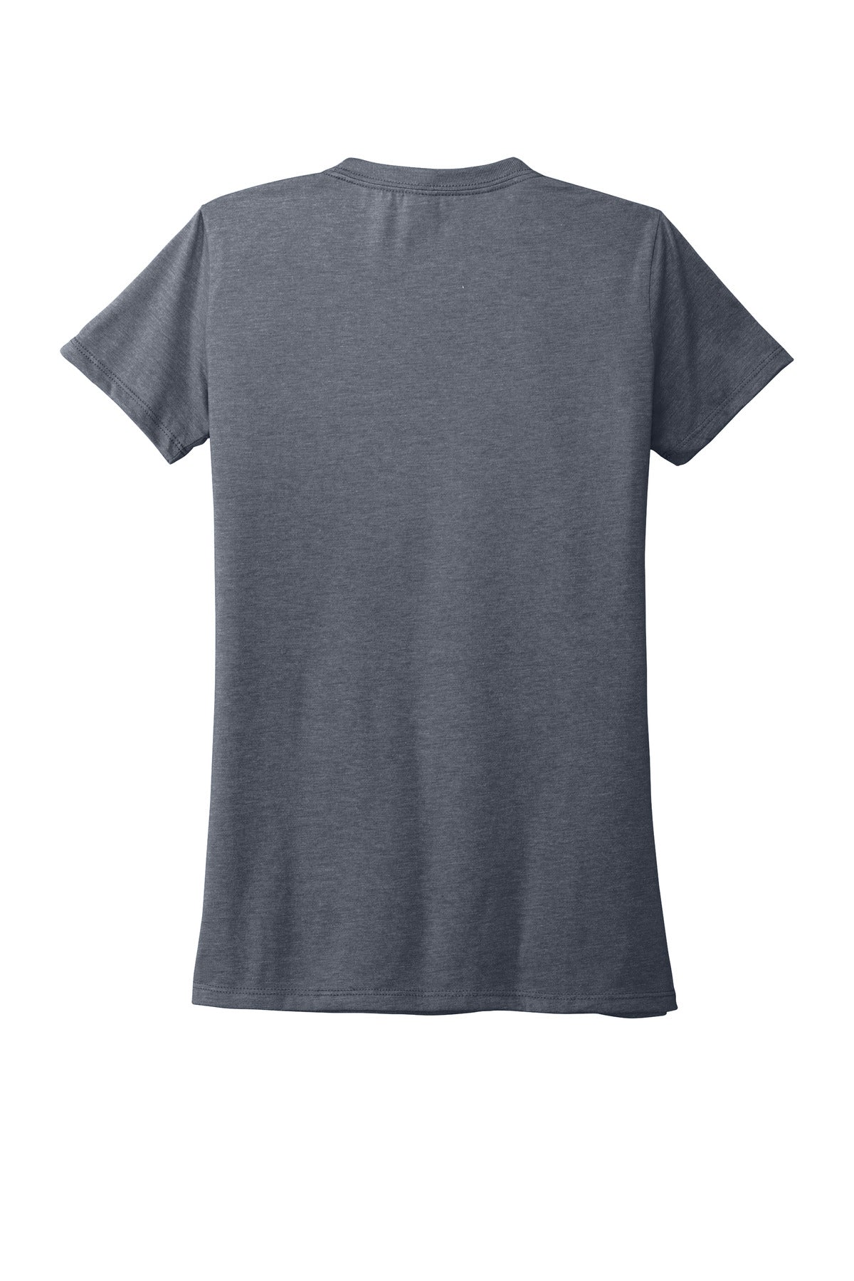 Rear View of Rebel Blue Allmade Women's Tri-Blend Tee AL2008