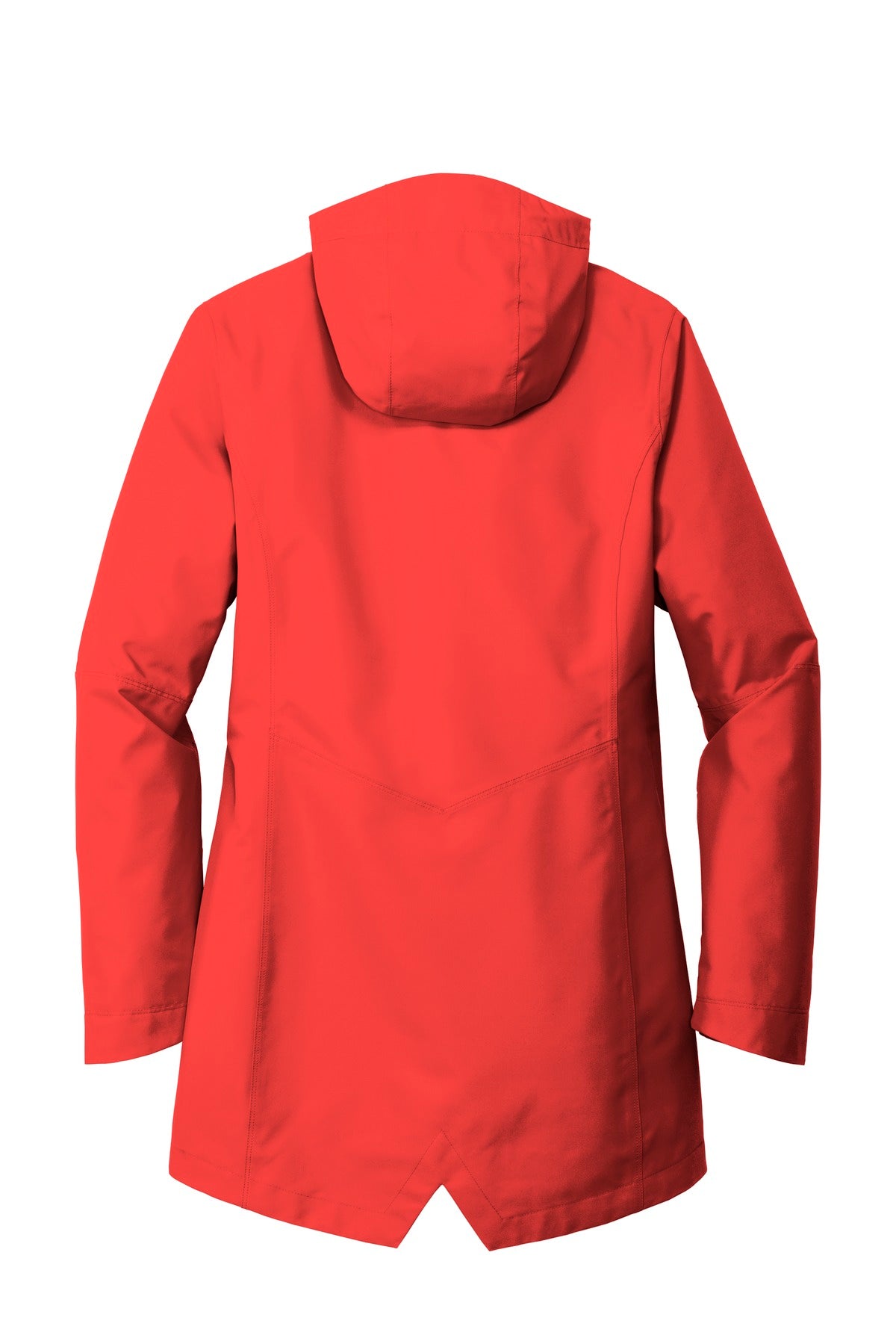 Rear View of Red Pepper Port Authority Women's Collective Outer Shell Jacket. L900