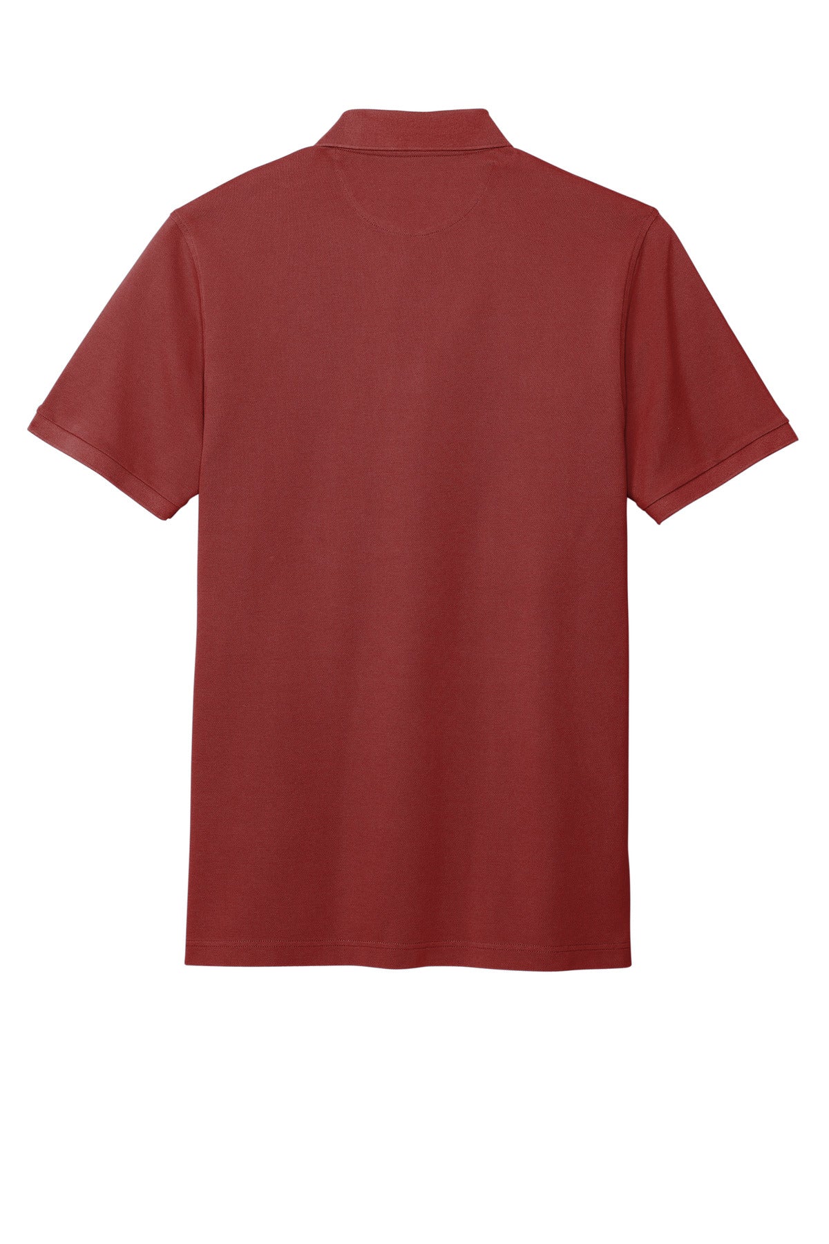 Rear View of RichRed Brooks Brothers Pima Cotton Pique Polo BB18200