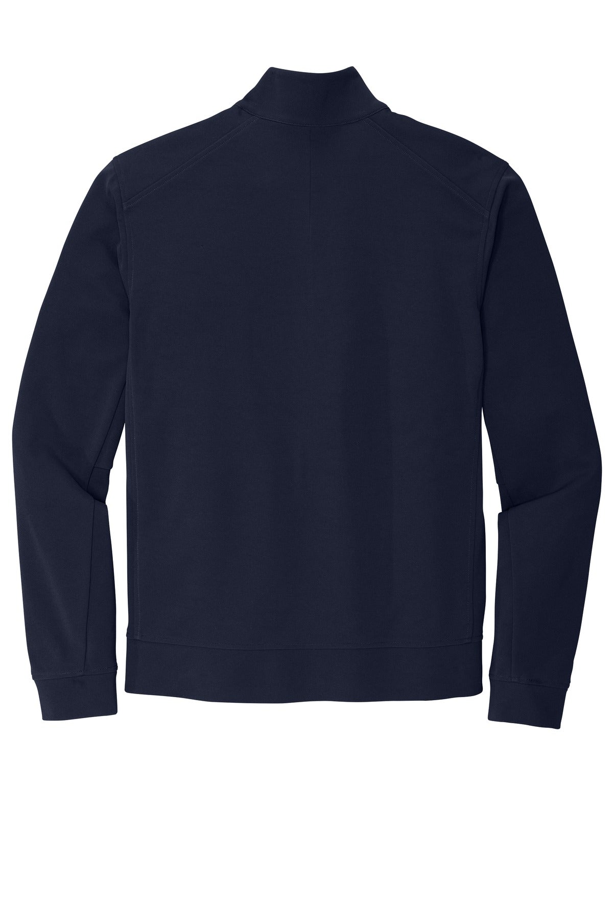 Rear View of River Blue Nvy OGIO Hinge Full-Zip. OG820