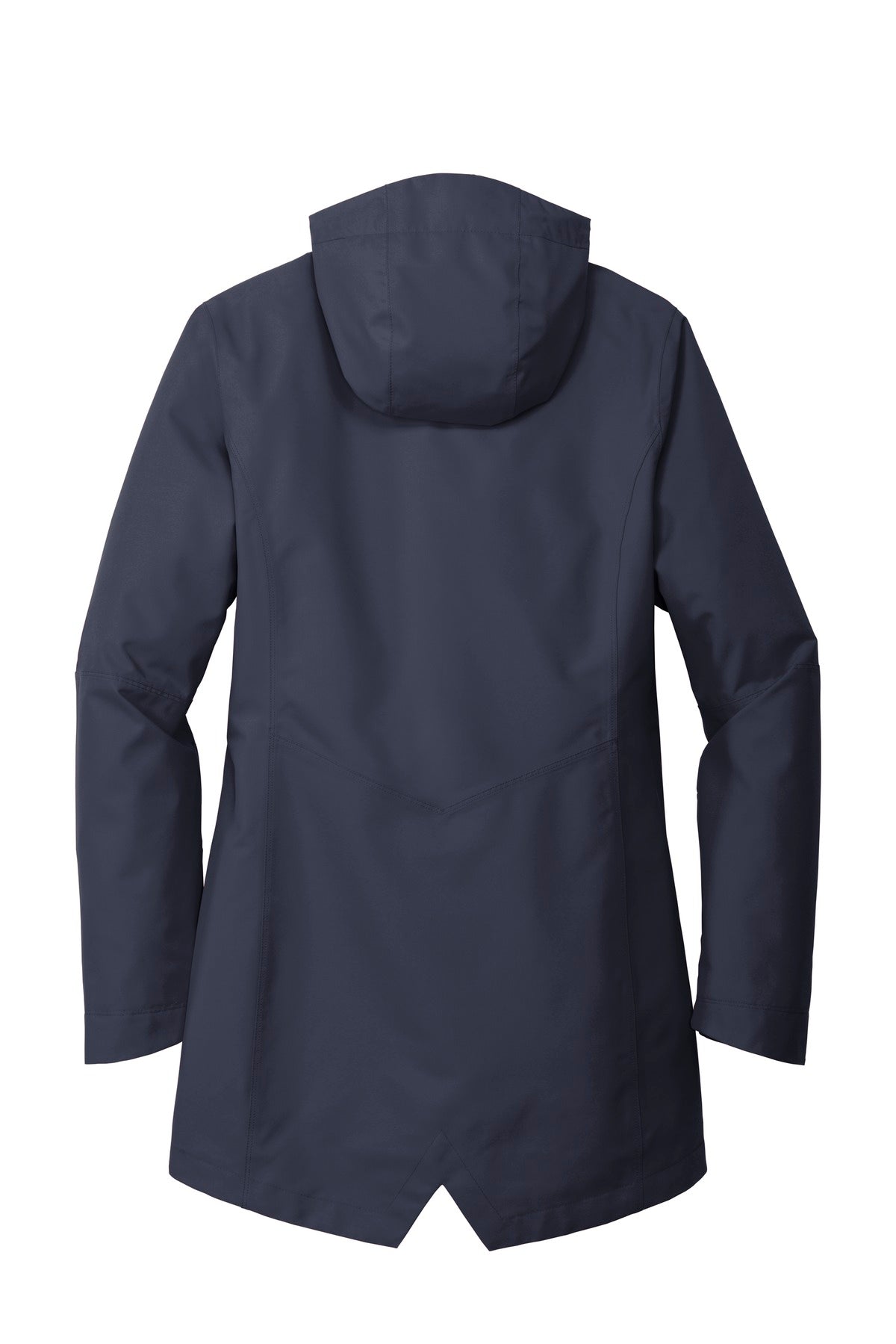 Rear View of River Blue Port Authority Women's Collective Outer Shell Jacket. L900