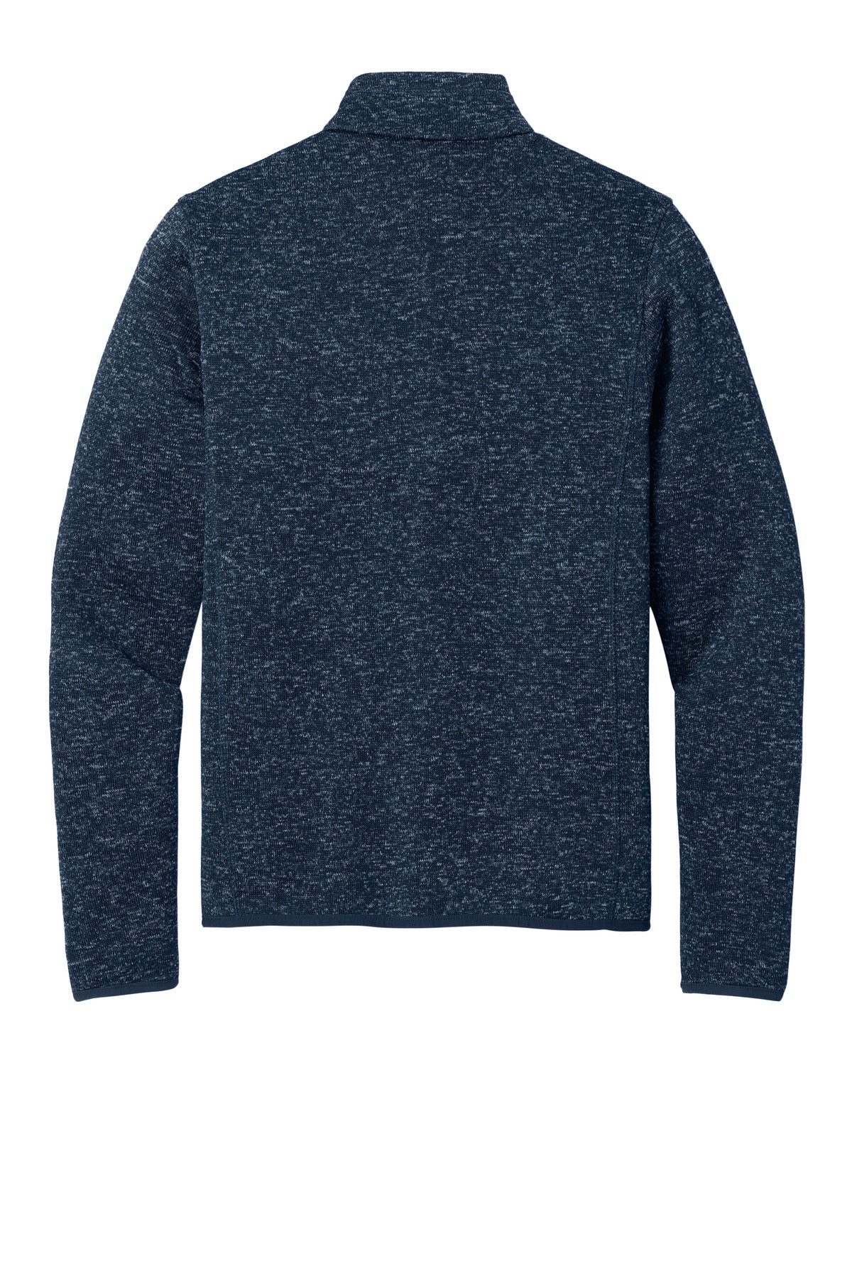 Rear View of RiverBlNvH Port Authority Sweater Fleece Jacket. F232