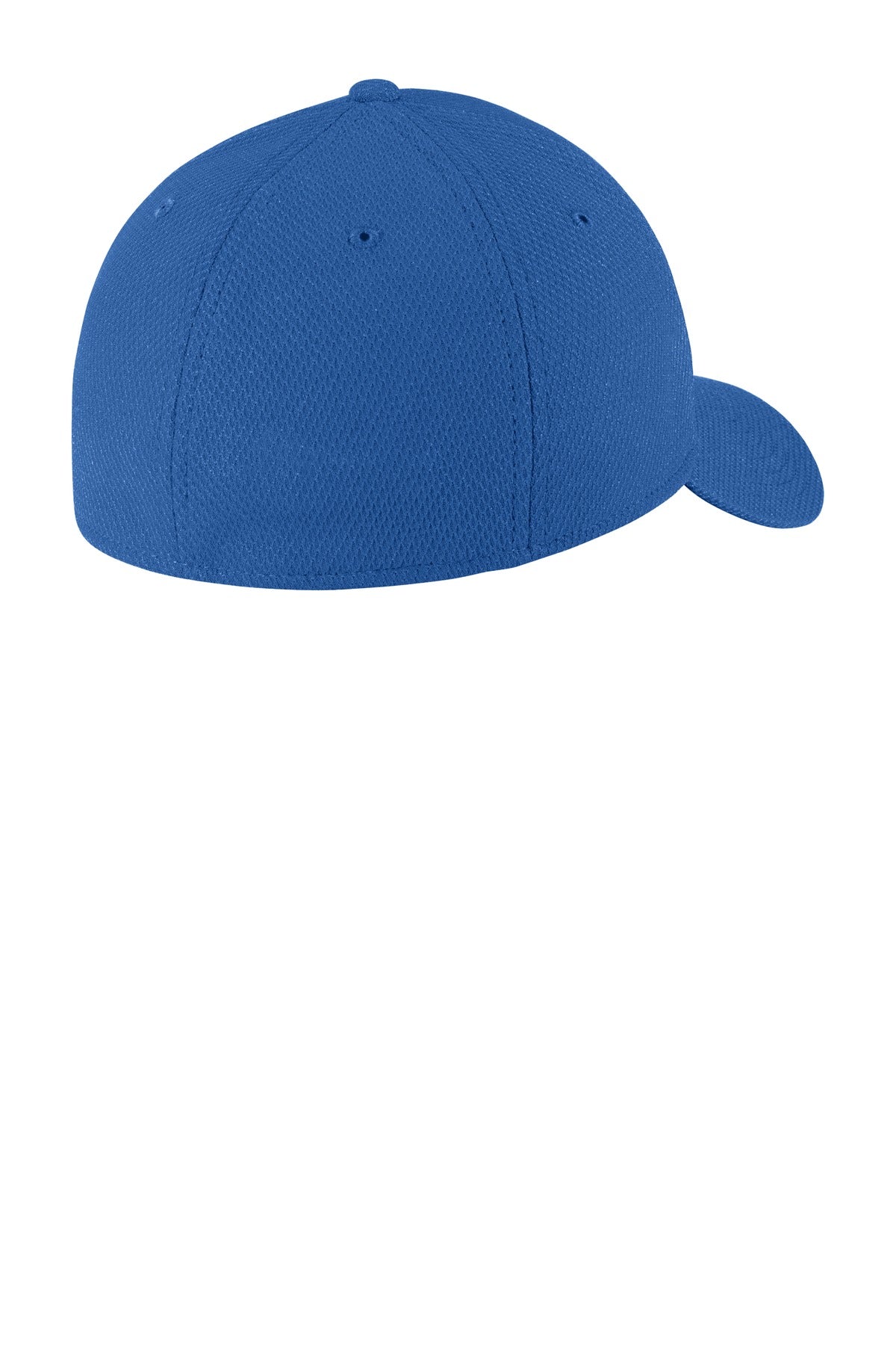 Rear View of Royal New Era Diamond Era Stretch Cap. NE1121