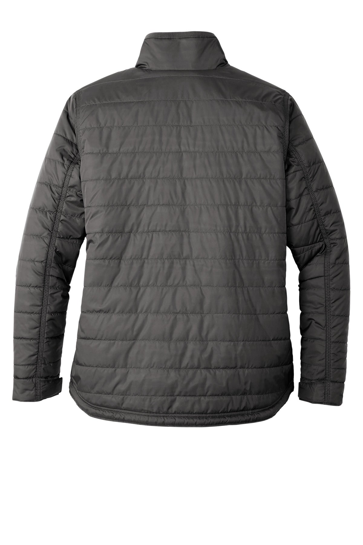Rear View of ShadowGrey Carhartt Women's Gilliam Jacket CT104314