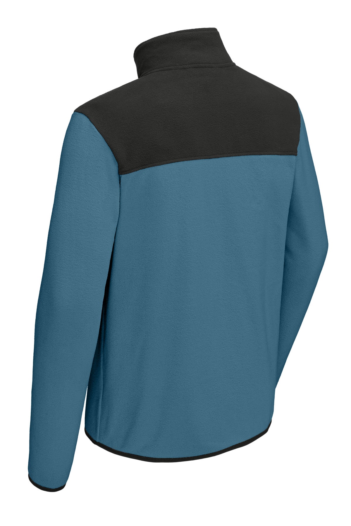 Rear View of ShdyB/TNFB The North Face Glacier 1/4-Zip Fleece NF0A7V4L