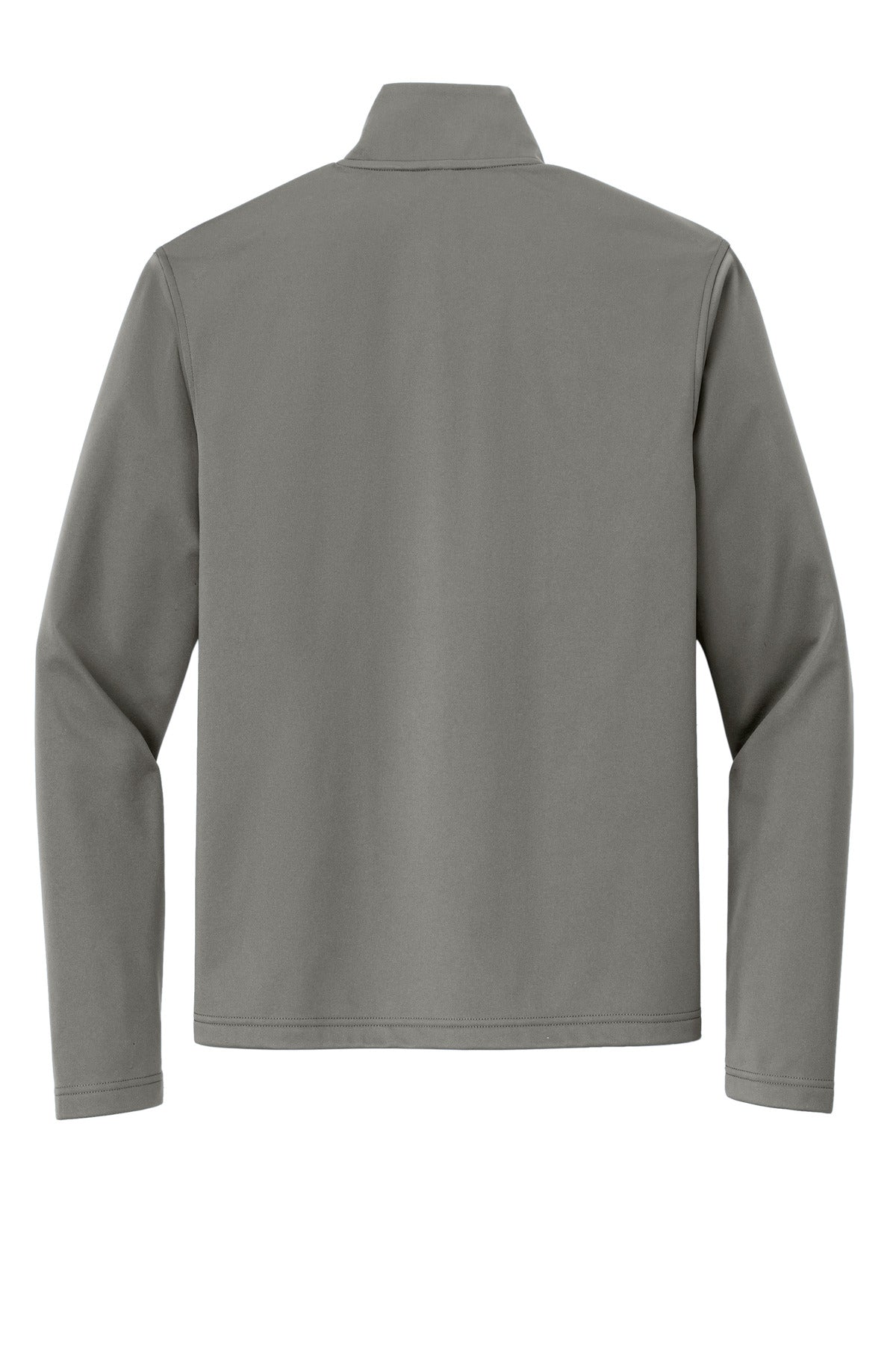 Rear View of SmokeGrey Port Authority Flexshell Jacket J617