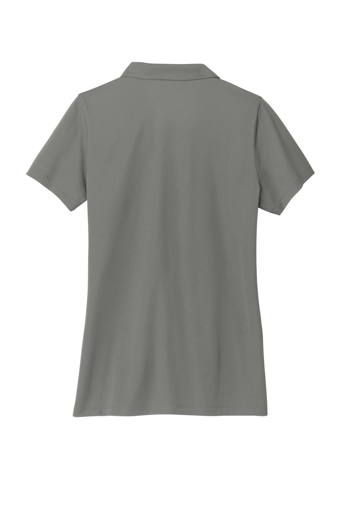 Rear View of SmokeGrey Port Authority Women's C-FREE Performance Polo LK863