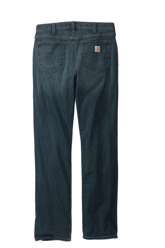 Rear View of Superior Carhartt Rugged Flex 5-Pocket Jean CT102804
