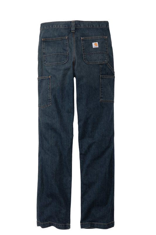 Rear View of Superior Carhartt Rugged Flex Utility Jean CT102808