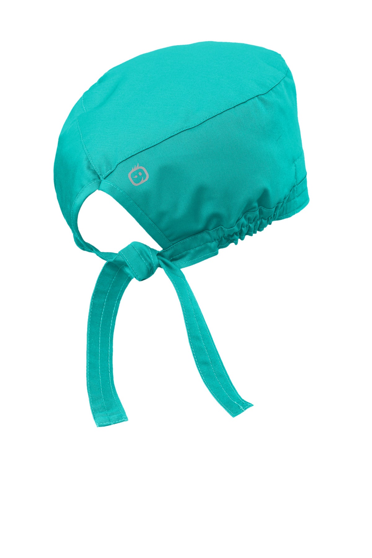 Rear View of Teal Wink WorkFlex Scrub Cap WW3040