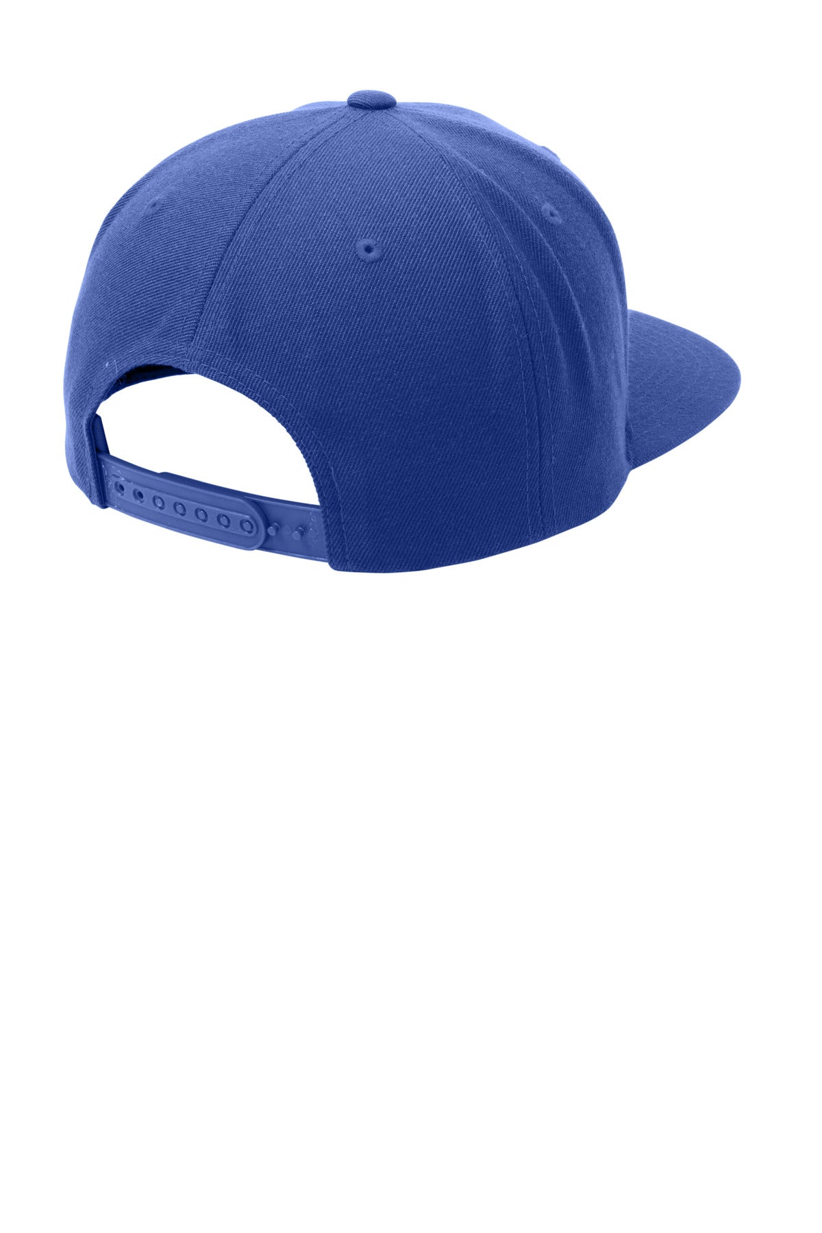 Rear View of Tr Roy Sport-Tek YP Classics Flat Bill Snapback Cap. STC19