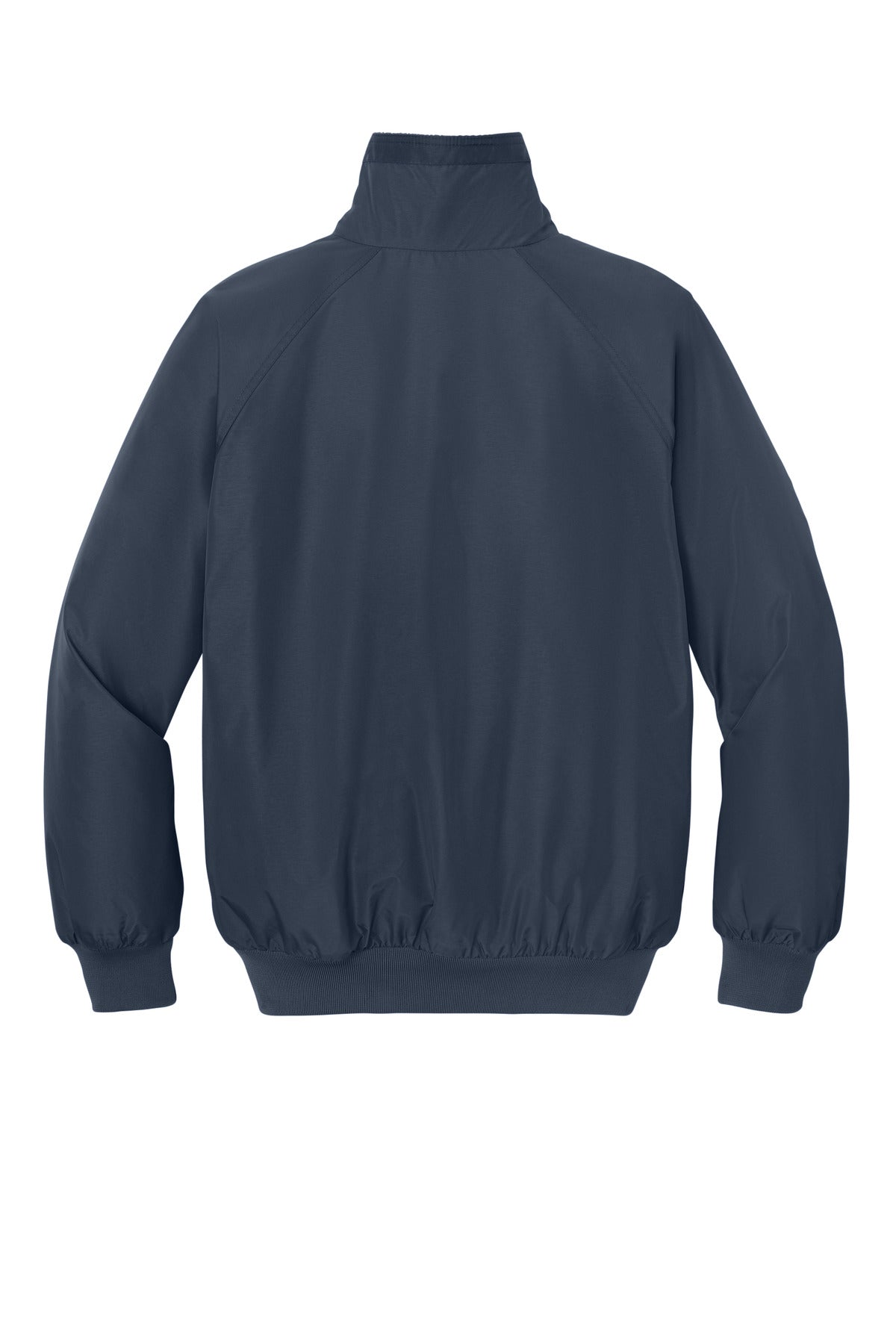 Rear View of Tr.Navy/Tr.Nvy Port Authority Challenger Jacket. J754
