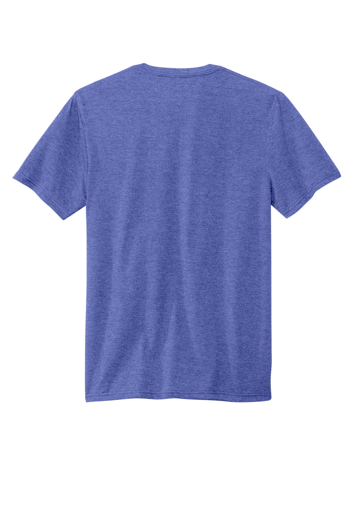 Rear View of TRoyHthr Volunteer Knitwear Tri Tee VL40