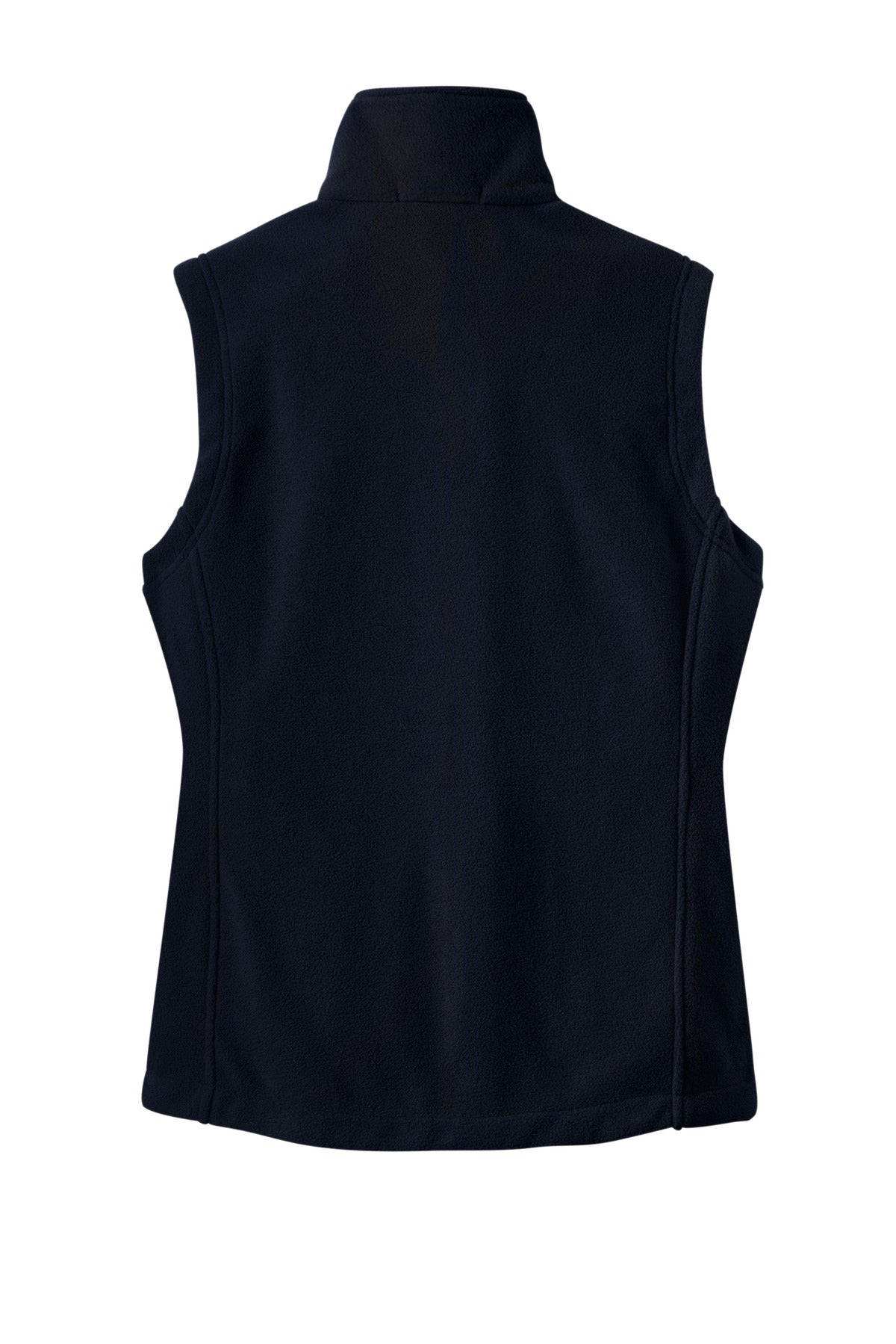 Rear View of True Navy Port Authority Women's Value Fleece Vest. L219