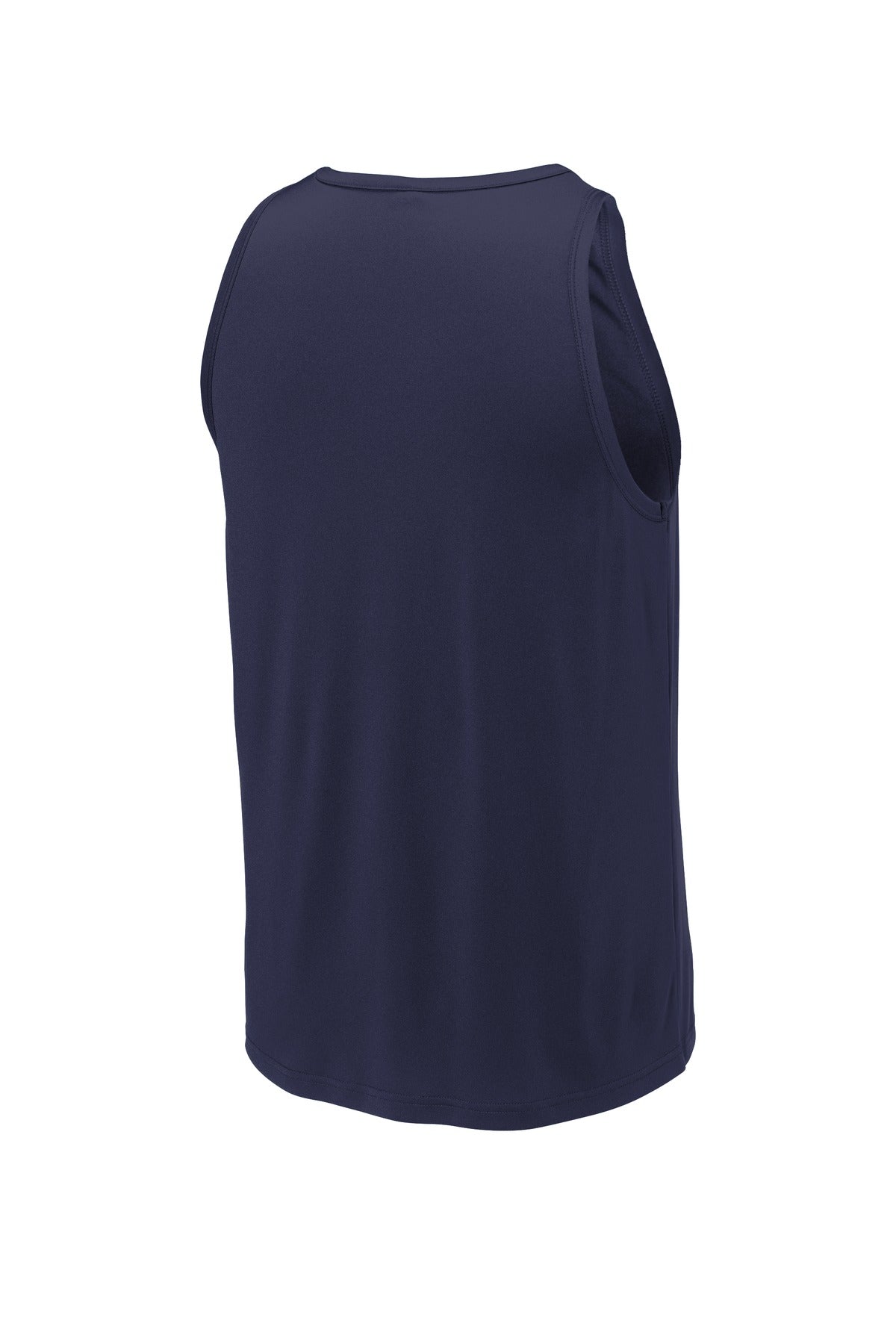 Rear View of True Navy Sport-Tek PosiCharge Competitor Tank. ST356