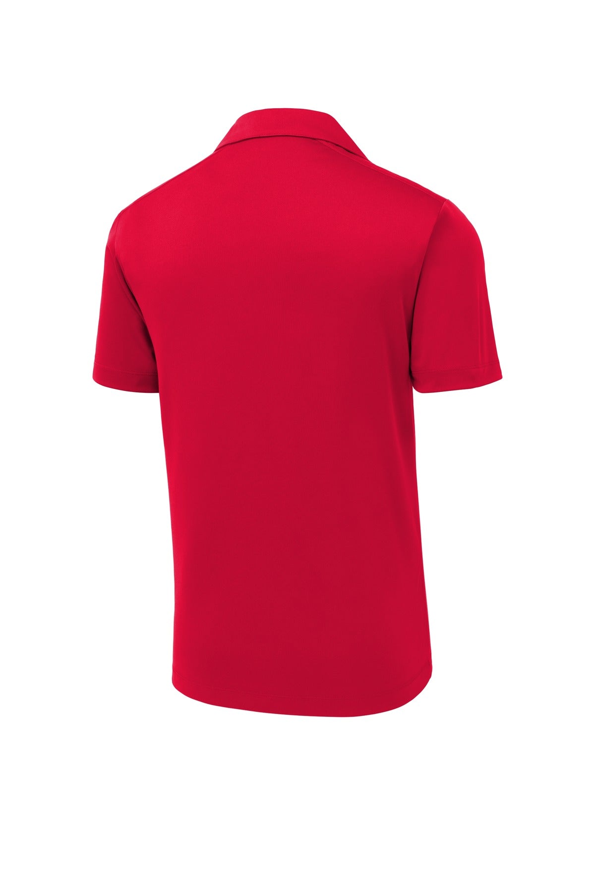 Rear View of True Red Sport-Tek Posi-UV Pro Polo. ST520