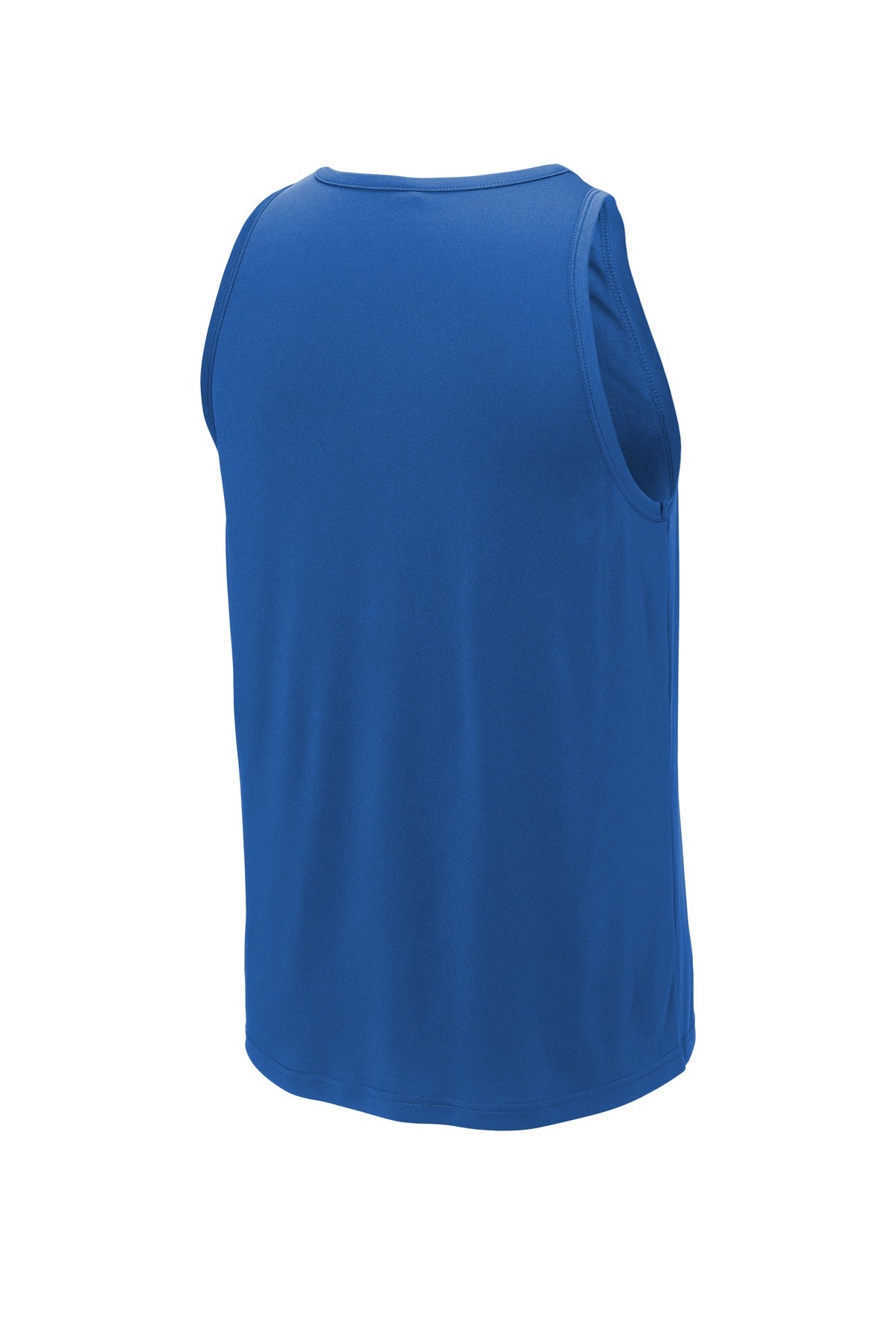 Rear View of True Royal Sport-Tek PosiCharge Competitor Tank. ST356