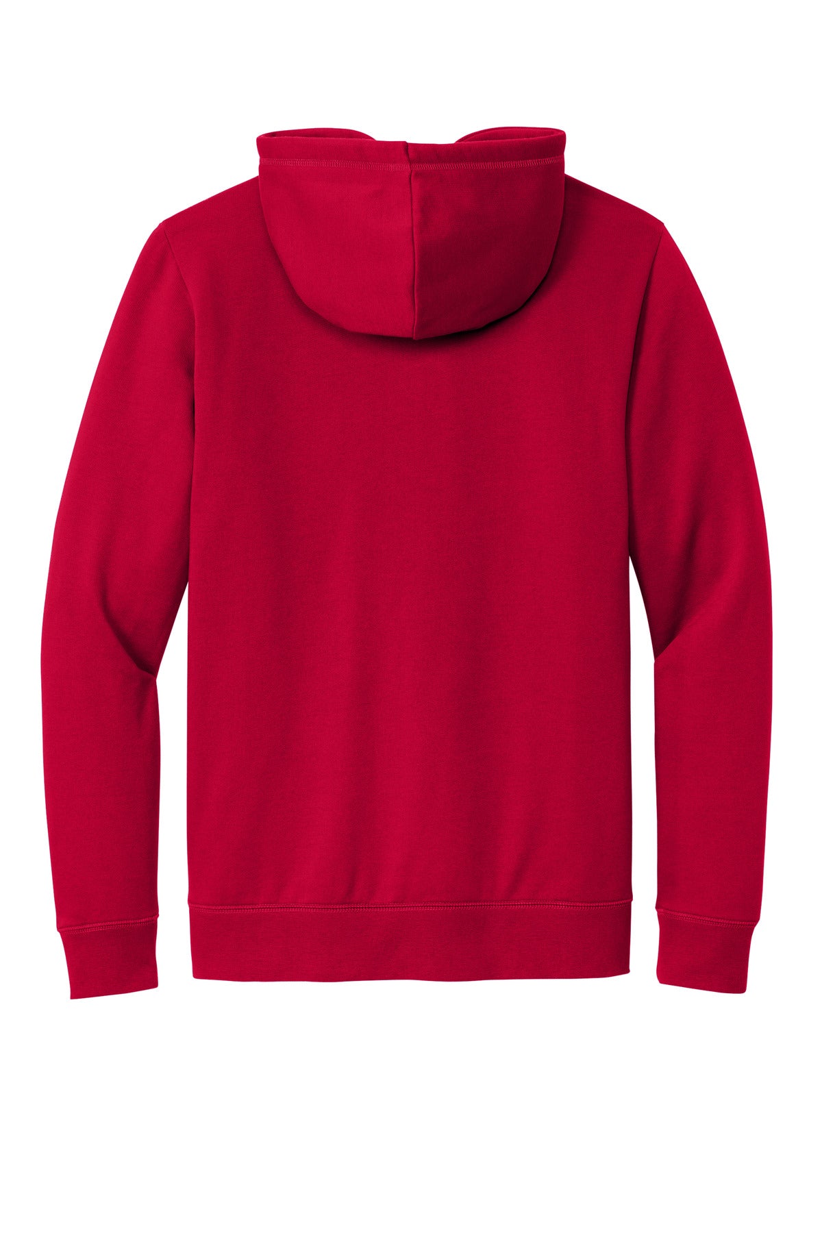 Rear View of TrueNavy New Era Comeback Fleece Pullover Hoodie NEA550