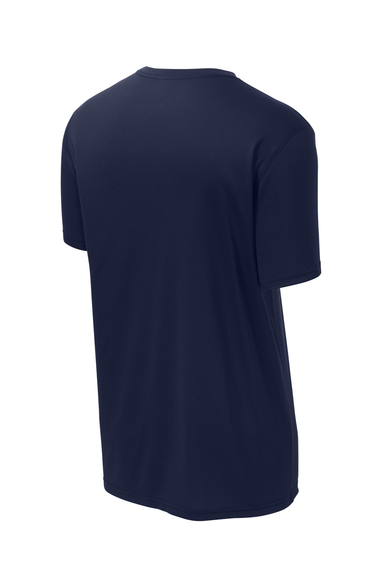 Rear View of TrueNavy Sport-Tek Echo Tee ST760