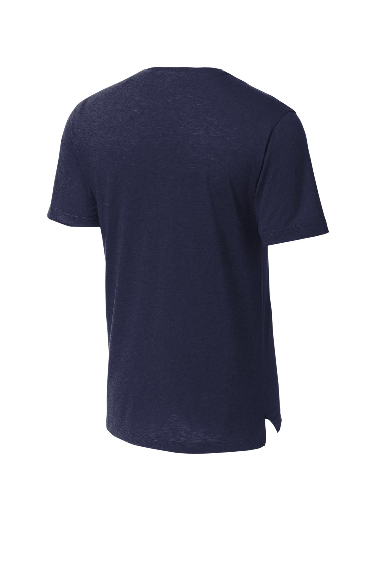 Rear View of TrueNavy Sport-Tek PosiCharge Strive Tee. ST430