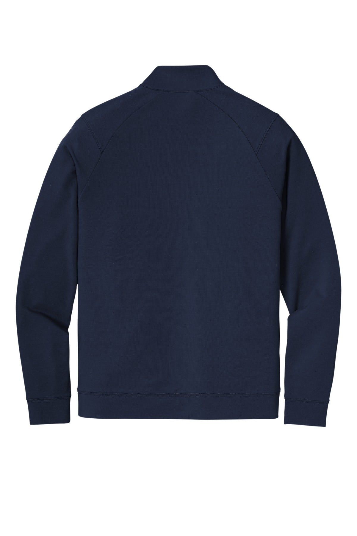 Rear View of TrueNavy Sport-Tek Sport-Wick Flex Fleece Full-Zip. ST560