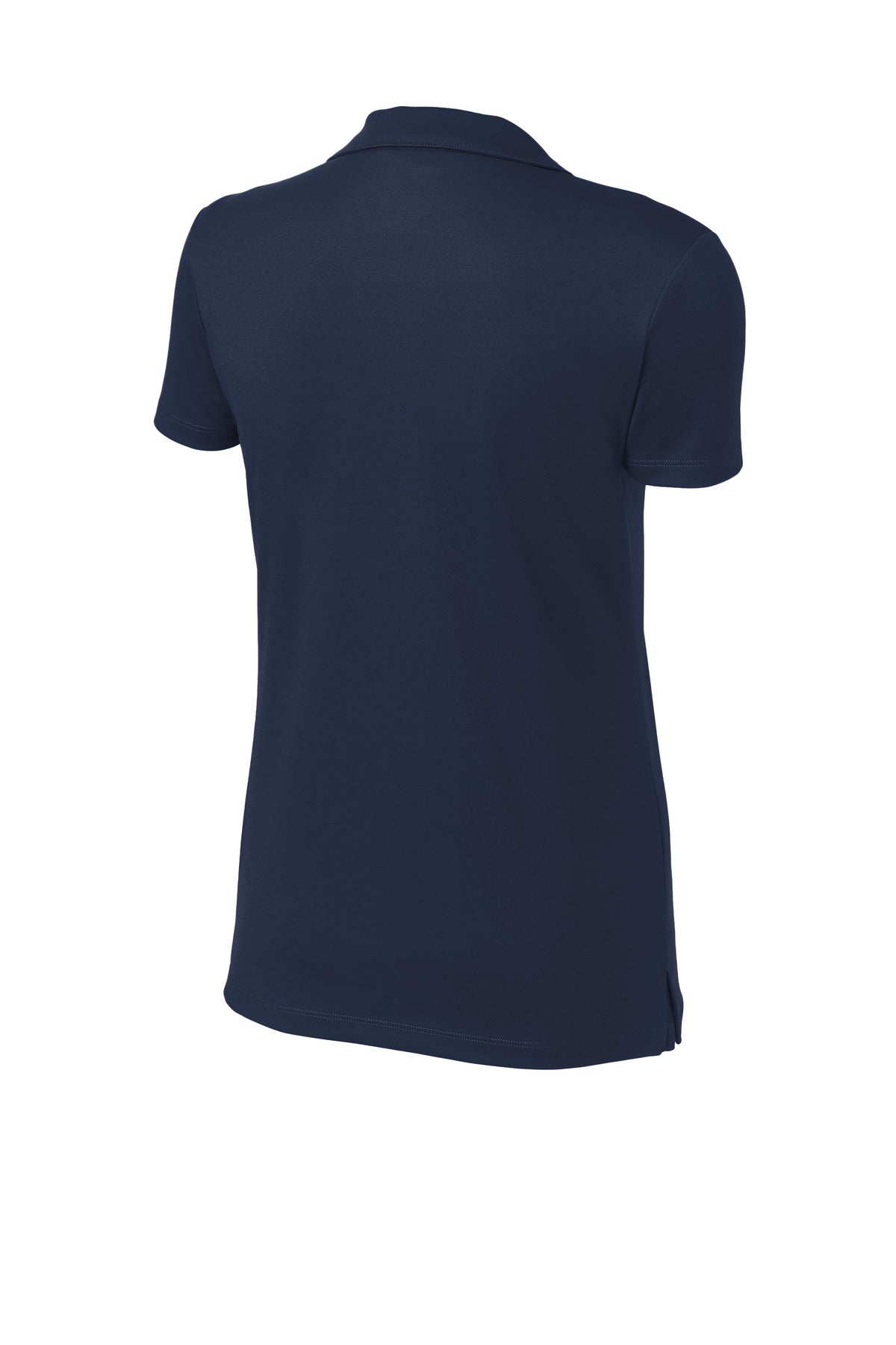 Rear View of TrueNavy Sport-Tek Women's UV Micropique Polo LST740