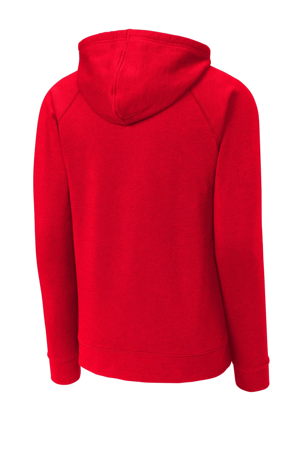 Rear View of TrueRed Sport-Tek Drive Fleece Pullover Hoodie STF200