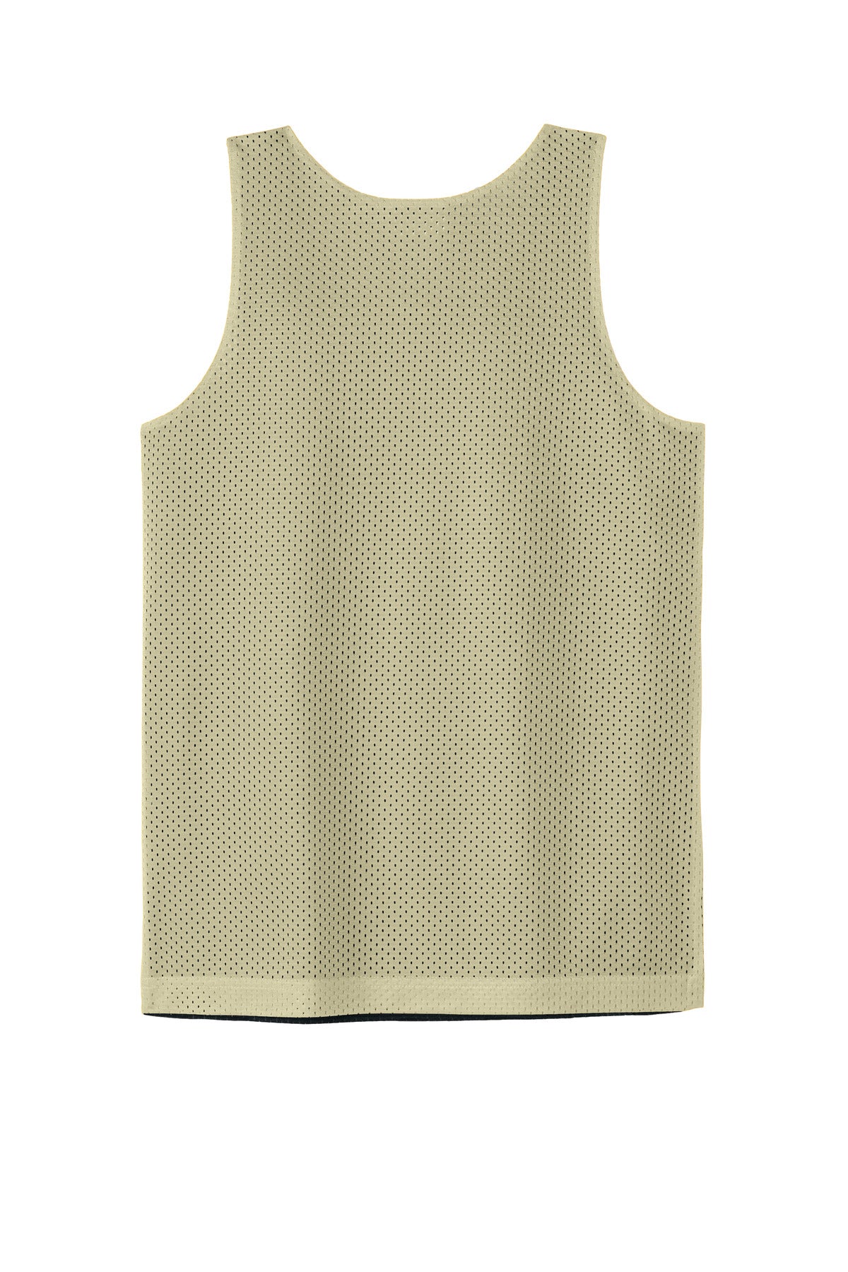 Rear View of VgsGld/Blk Sport-Tek Youth PosiCharge Reversible Mesh Tank YST5000