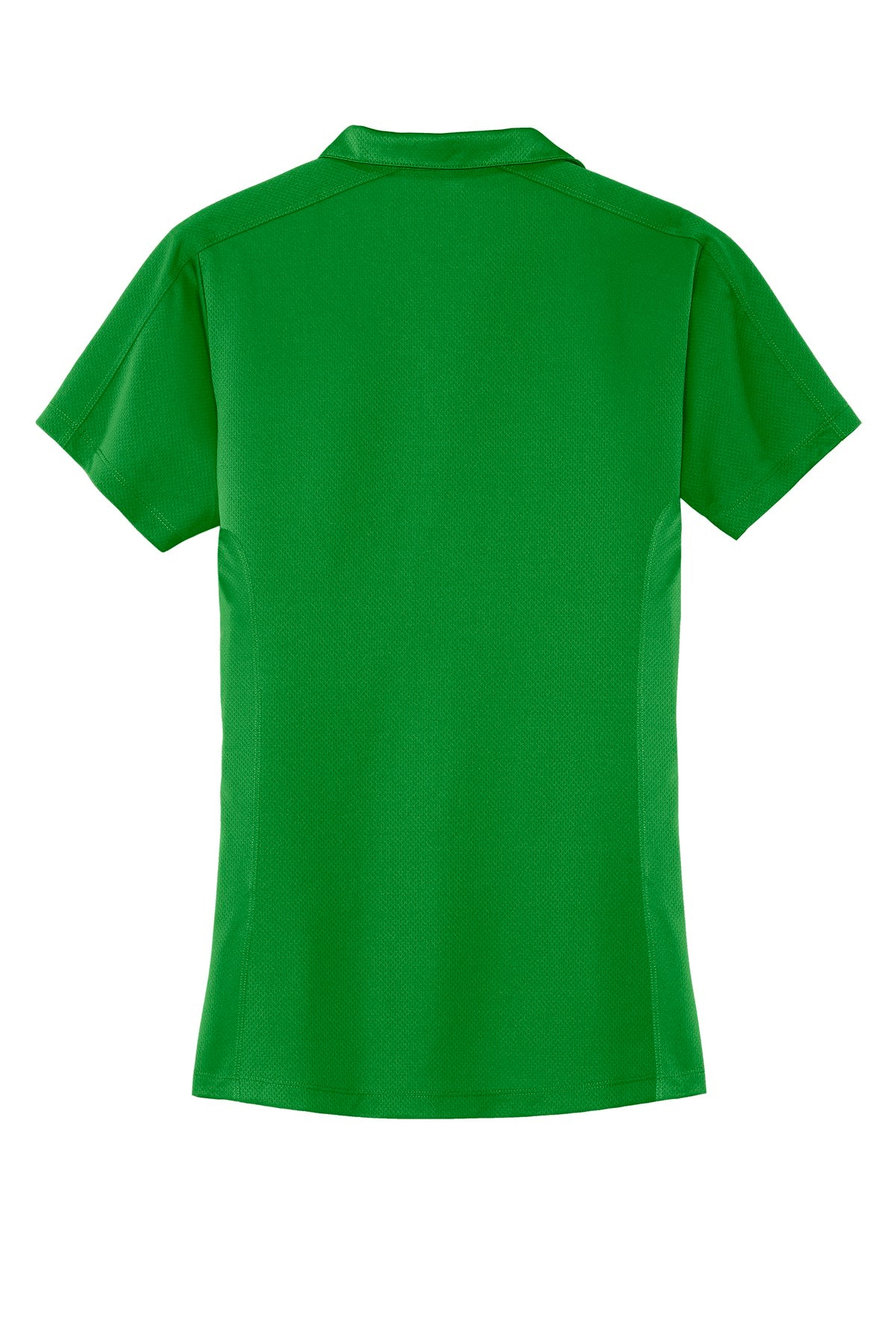 Rear View of Vine Green Port Authority Women's Diamond Jacquard Polo. L569