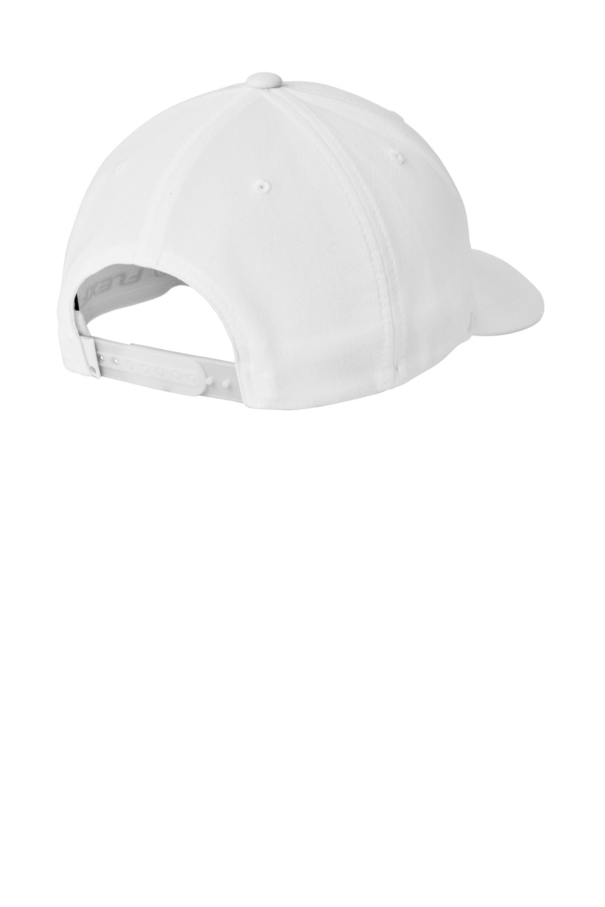 Rear View of White TravisMathew On Ice Patch Cap TM1MZ334